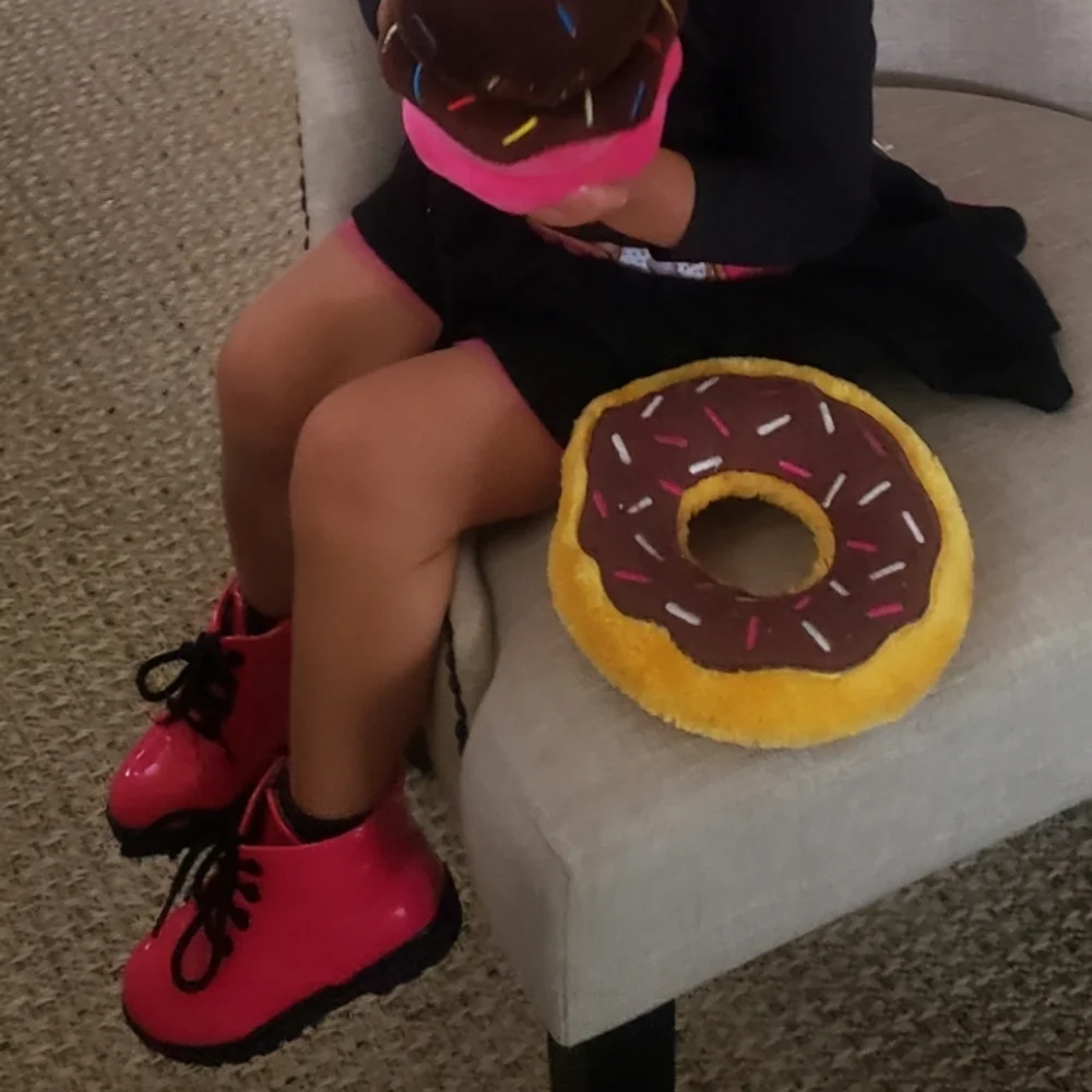 Toddler pink boots size 5 - Picture 6 of 7